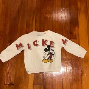 Zara Micky Mouse sweater